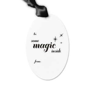 ForYourParty's Some Magic Inside Gift Tag is designed only for you to celebrate the special moments with your closest ones. It will make your gifts even more unique. Surprise your loved ones! They will love it!