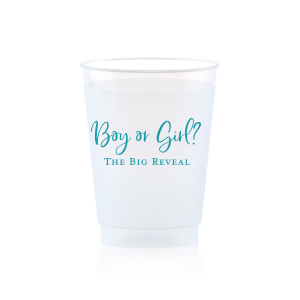 ForYourParty's elegant Matte Turquoise Ink 9 oz Frost Flex Cup with Matte Turquoise Ink Cup Ink Colors will add that special attention to detail that cannot be overlooked.