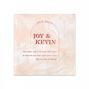 The ever-popular Fog Cocktail Napkin with NEW Shiny Merlot Foil has a Plain Arch graphic and is good for use in Invitation themed parties and can be customized to complement every last detail of your party.