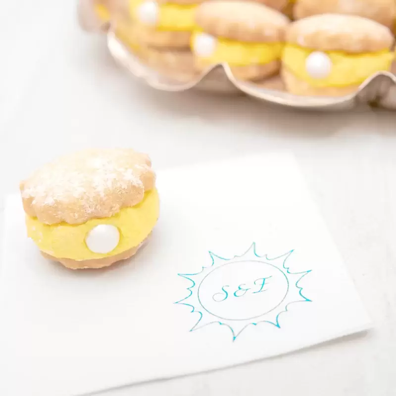 clam pearl cookies