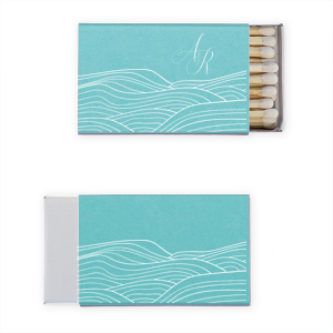 Romantic Waves Initials Match