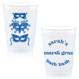 Cheers to 8oz or 10oz Frosted Unbreakable Plastic Cup 194 
