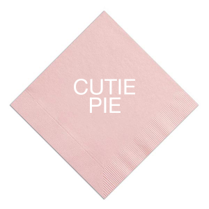 ForYourParty's personalized Candy Pink Cocktail Napkin with Shiny Fuchsia Foil will impress guests like no other. Make this party unforgettable.