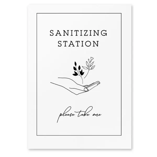 Social Distancing + Table Signs