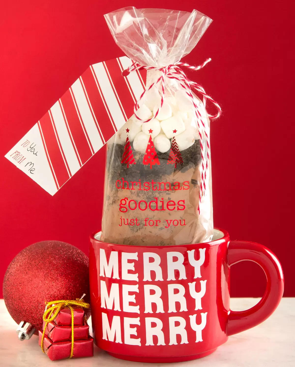 Hot chocolate DIY Christmas gift
