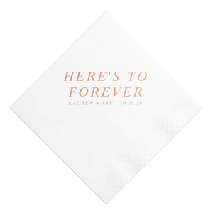 ForYourParty's chic Black Cocktail Napkin with Shiny 18 Kt Gold Foil will look fabulous with your unique touch. Your guests will agree!