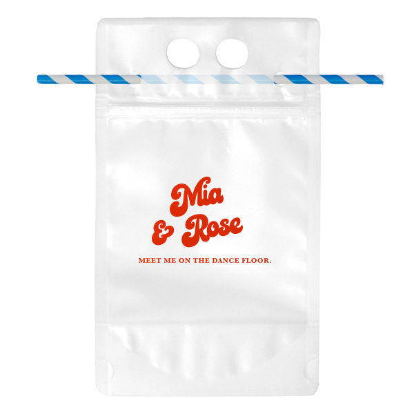 Retro Meet Me On The Dance Floor Drink Pouch