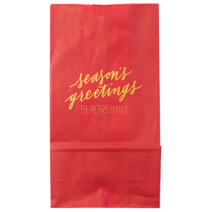 Season’s Greetings Holiday Gift Bag
