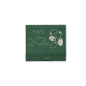 A Tini Bit Older Birthday Matchbook