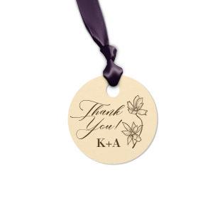 ForYourParty's elegant Poptone Bright Coral Large Round Gift Tag with Matte Pastel Pink Foil has a Romantic Flower Accent graphic and is good for use in Floral, Accents themed parties and couldn't be more perfect. It's time to show off your impeccable taste.