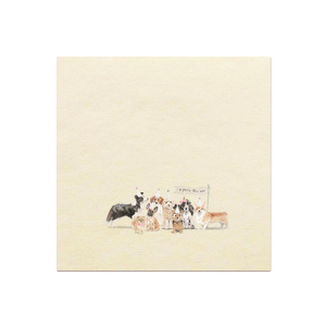 Personalized White Borderless Custom Photo + Foil Cocktail Napkin with Satin French Blue Foil are a must-have for your next event—whatever the celebration!