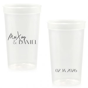 The special events deserves a unique touch. Let this White Lotus cup be part of your wedding now. It is breathtaking and your guest will agree! 