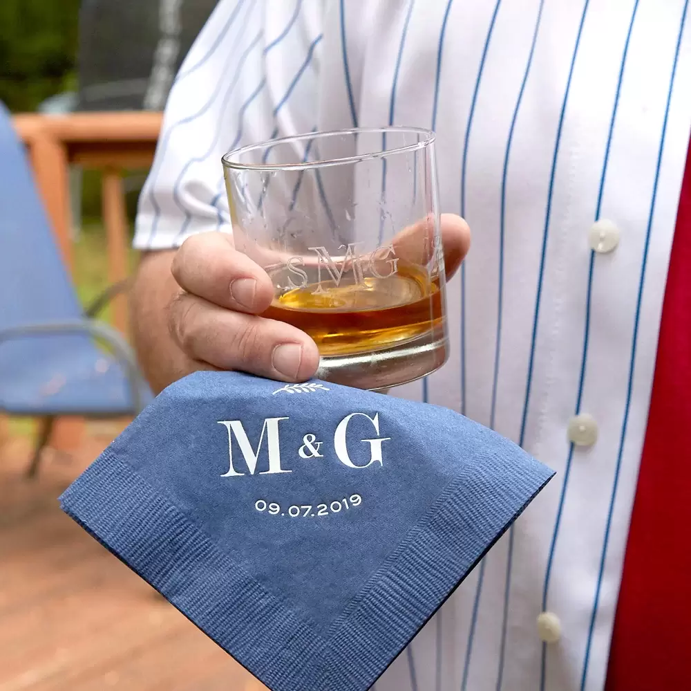 Personalized Whiskey Glasses are a Fabulous Anniversary Gift Idea