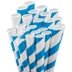 Custom Logo Paper Straws, Promotional Printed Straws