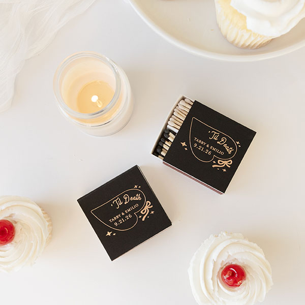 Til Death Heart Matchbox 