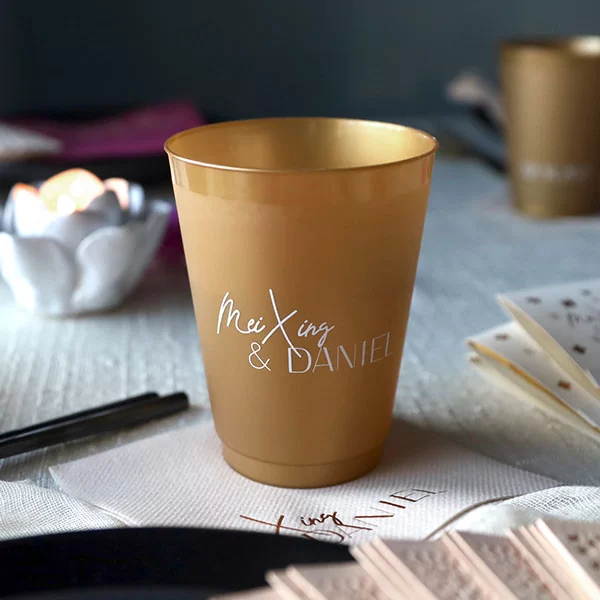  White Lotus Wedding Cup 