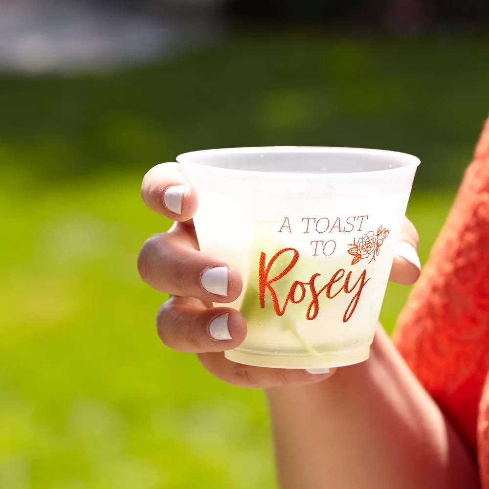 Champagne party cups for toasting