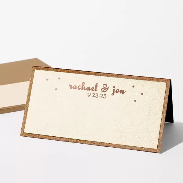 Layered Place Card (Foil)