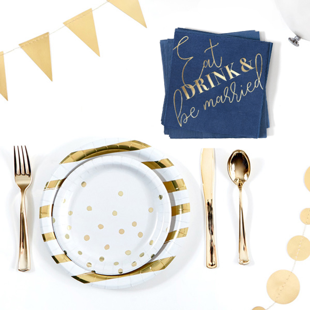 Eat, Drink, Married Party ready napkin