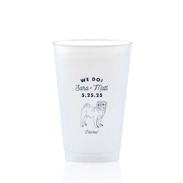 The personalized We Do, I Do Too Cup is good for use in Animals themed parties and will impress guests like no other. Make this party unforgettable.