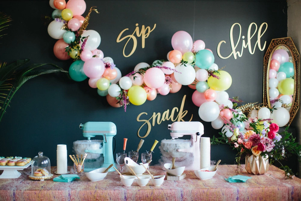 how to decorate for a dessert party 
