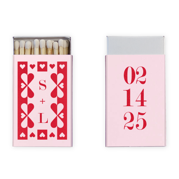 Valentine’s Day Hearts Matches