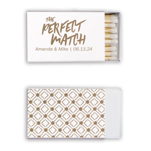 Wedding Classic Matchbox | Personalized Party Matches | For Your Party