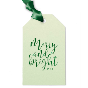 Merry And Bright Tag