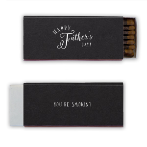 Happy Father's Day Matchbox