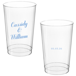 Showcase simplicity and elegance with the Relaxed Couples Name and Date Cup. The no nonsense design makes a direct impression to showcase your big event. Perfect for weddings, engagements, anniversaries or most other events, the highly customizable text leaves plenty room for personalization to make your event unique as your partnership.