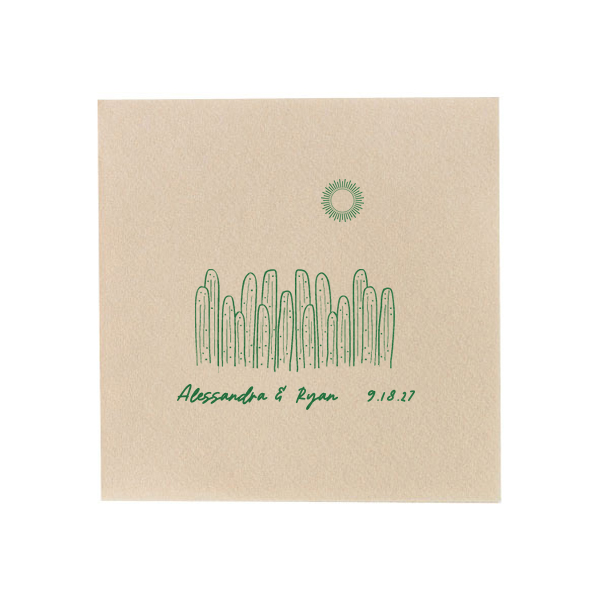 Southwest Cactus Napkin