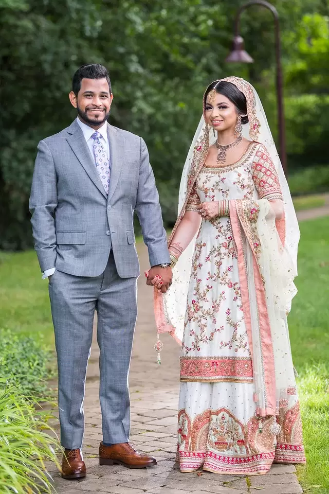 For Your Party's Real Wedding Feature: The Gorgeous Bride and Groom 