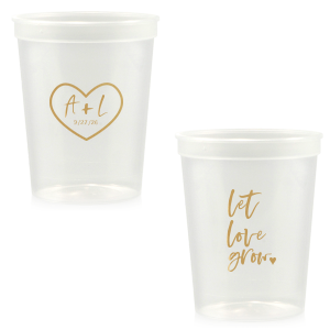 The Carved Heart Cup is good for use in Hearts, Wedding themed parties and will add that special attention to detail that cannot be overlooked.