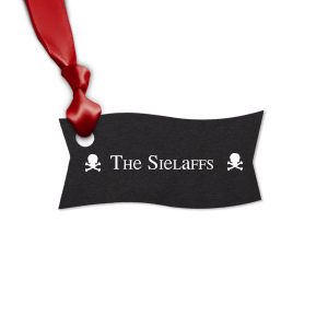 Our custom Natural Black Rectangle Gift Tag with Matte White Foil are a must-have for your next event—whatever the celebration!