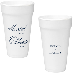 The ever-popular Matte Navy Ink 16 oz Styrofoam Cup with Matte Navy Ink Cup Ink Colors will add that special attention to detail that cannot be overlooked.