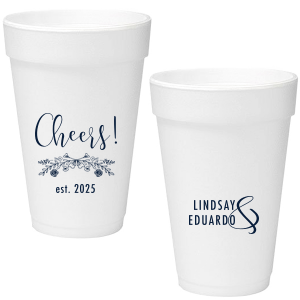 Our Cheers Garland Cup is good for use in Wedding, Floral themed parties and will add that special attention to detail that cannot be overlooked.