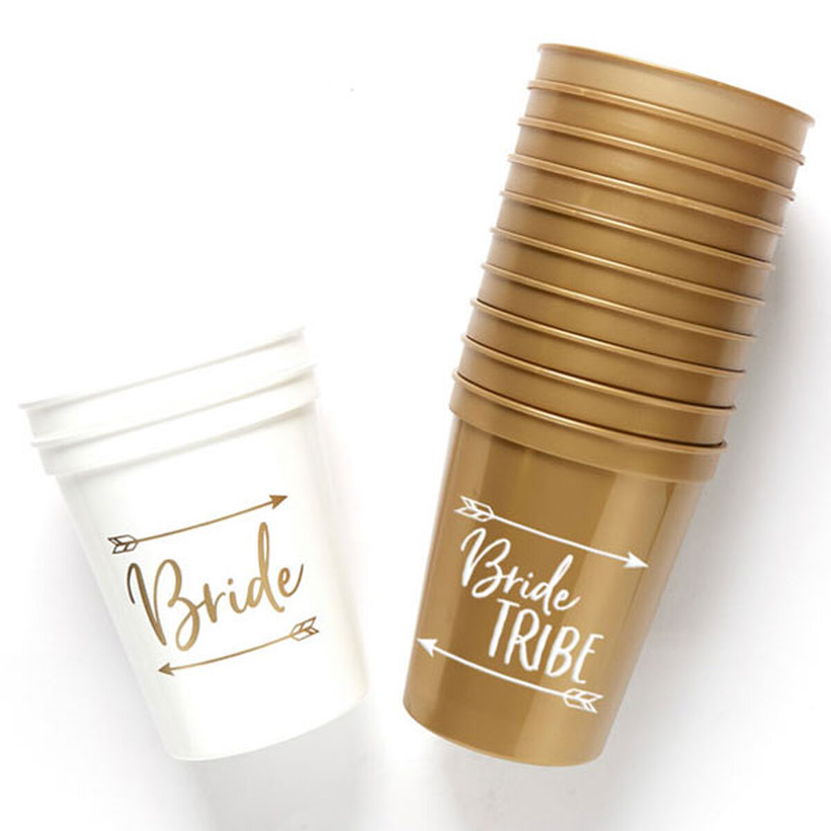 Bride + Bride Tribe Party Ready Stadium Cup Pack
