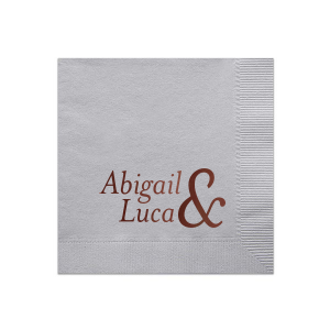 Custom Herringbone Gray Onyx Linen Like Guest Towel with Shiny Merlot Foil couldn't be more perfect. It's time to show off your impeccable taste.