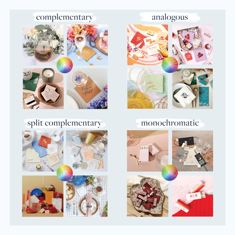 choose wedding color pallette