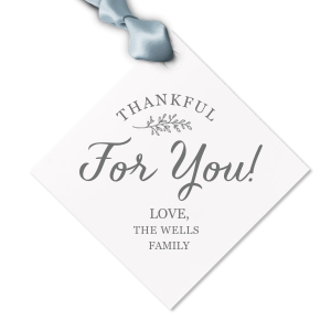 ForYourParty's personalized Stardream Ivory Diamond Gift Tag with Shiny Poppy Foil has a LeafFrameRSVP graphic and is good for use in Lovely Press, Frames themed parties and will add that special attention to detail that cannot be overlooked.