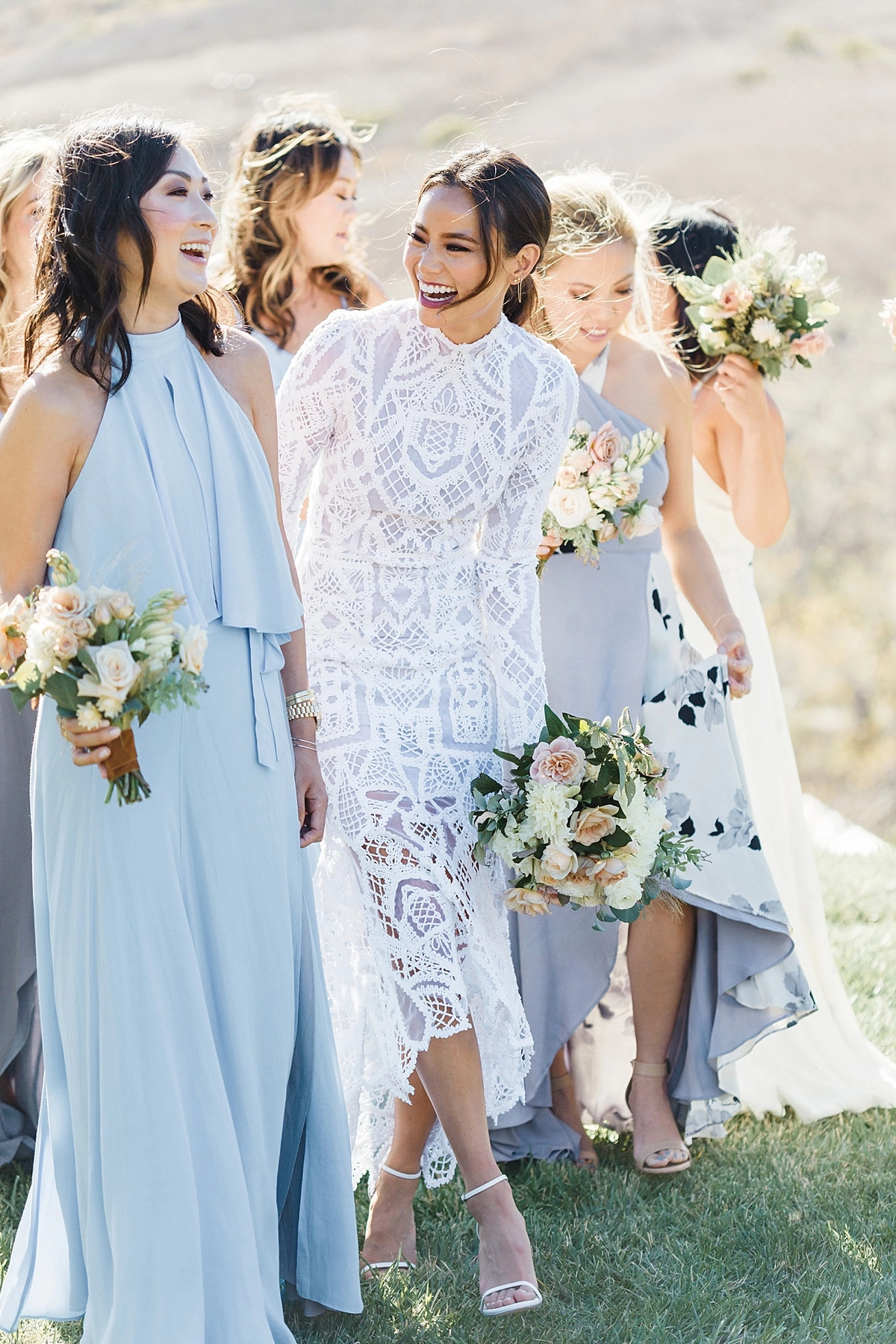 Jamie and her bridesmaids!