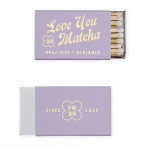 Love You So Matcha Matchbox