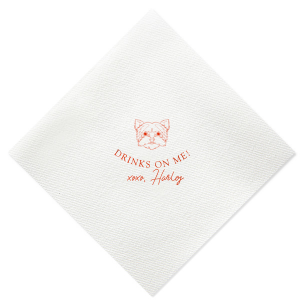 Your wedding isn't complete without your Yorkshire Terrier! Personalize your wedding party accessories with clipart of your cute Yorkshire Terrier.