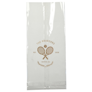 Family Name Tennis Gift Bag