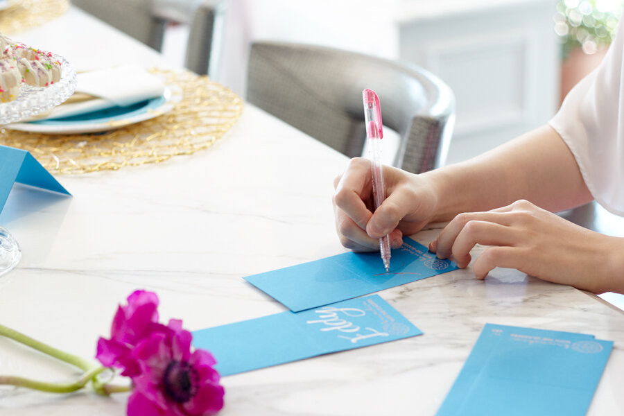 brunch custom place cards