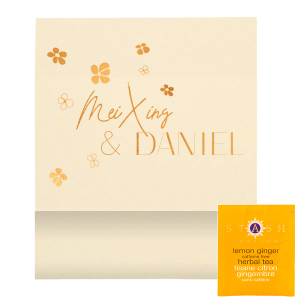 White Lotus Wedding Favor