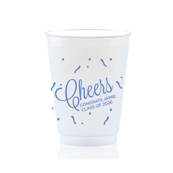Our custom Matte Periwinkle Ink 24 oz Frost Flex Cup with Matte Periwinkle Ink Cup Ink Colors are a must-have for your next event—whatever the celebration!