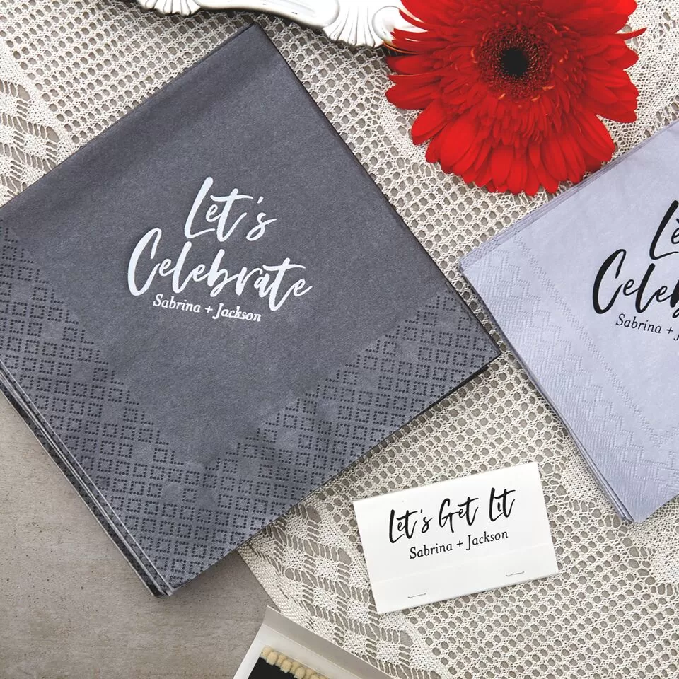 customized luncheon napkins