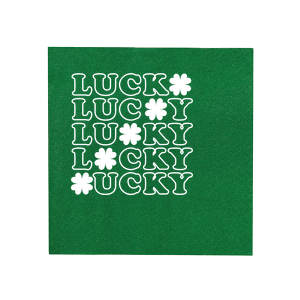 St. Patrick's Day Lucky Napkin