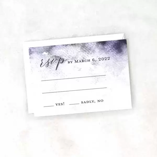 RSVP Card (Photo + Foil)